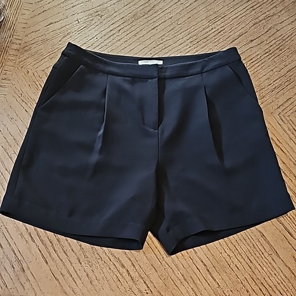 Black fancy shorts Rebecca Minkoff size 8